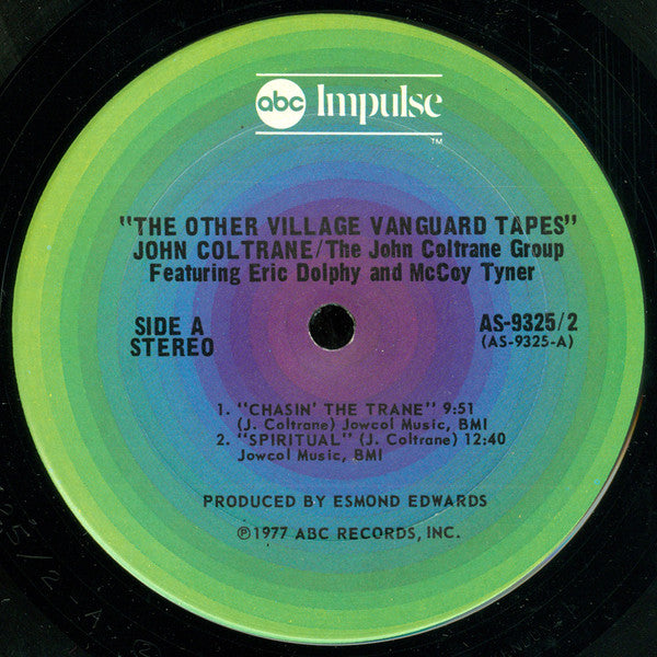John Coltrane : The Other Village Vanguard Tapes (2xLP, Album, Gat)