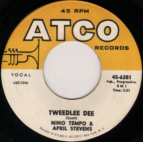 Nino Tempo & April Stevens : Whispering (7")