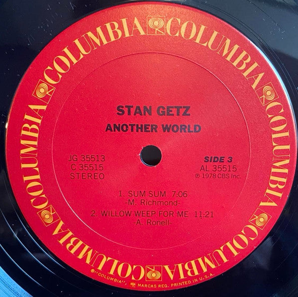 Stan Getz : Another World (2xLP, Album, Pit)