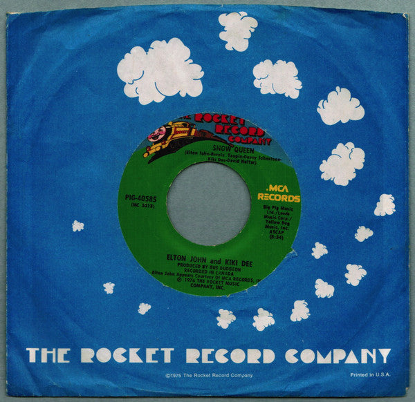 Elton John And Kiki Dee : Don't Go Breaking My Heart (7", Single, Glo)