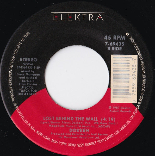 Dokken : Burning Like A Flame (7")