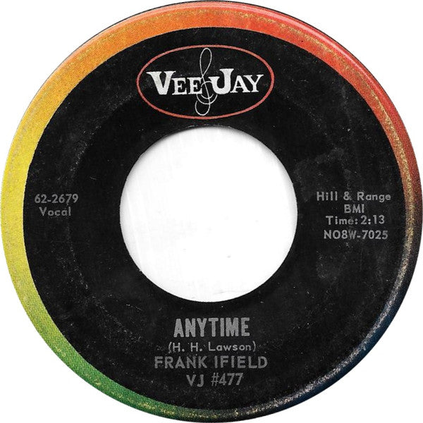 Frank Ifield : Lovesick Blues (7", Single)