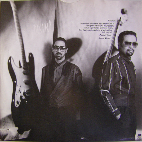 The Brothers Johnson* : Kickin' (LP, Album)