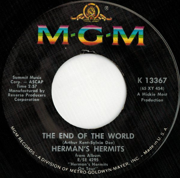 Herman's Hermits : I'm Henry VIII, I Am (7", Single)