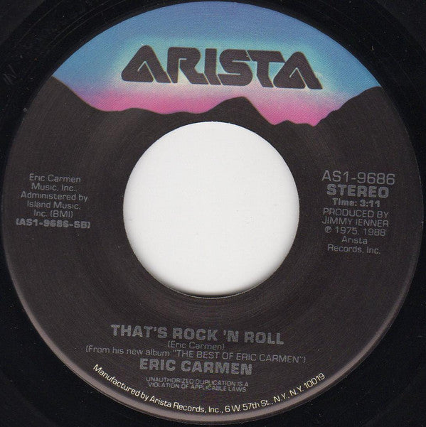 Eric Carmen : Make Me Lose Control (7", Single, Spe)