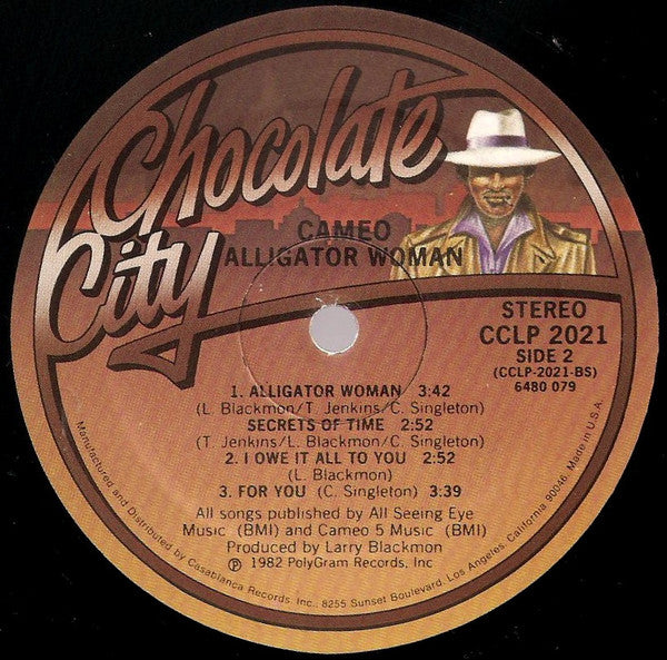 Cameo : Alligator Woman (LP, Album, PRC)