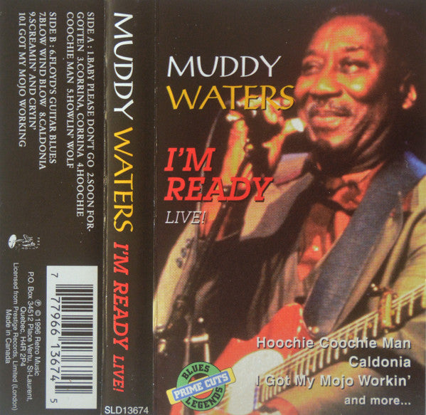 Muddy Waters : I'm Ready - Live! (Cass, Album)