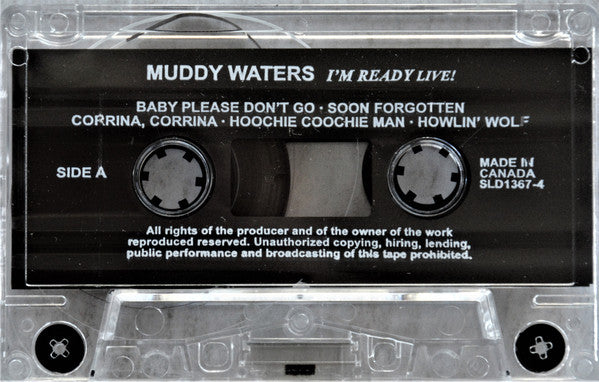Muddy Waters : I'm Ready - Live! (Cass, Album)