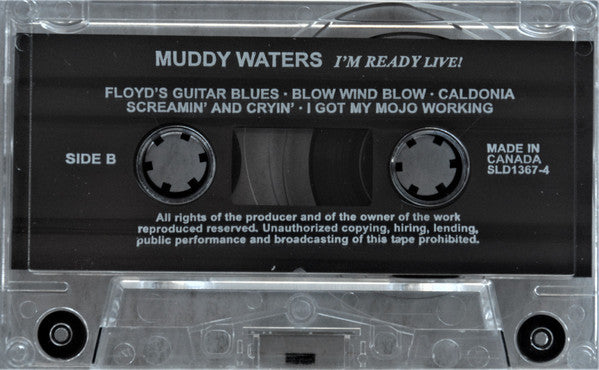 Muddy Waters : I'm Ready - Live! (Cass, Album)