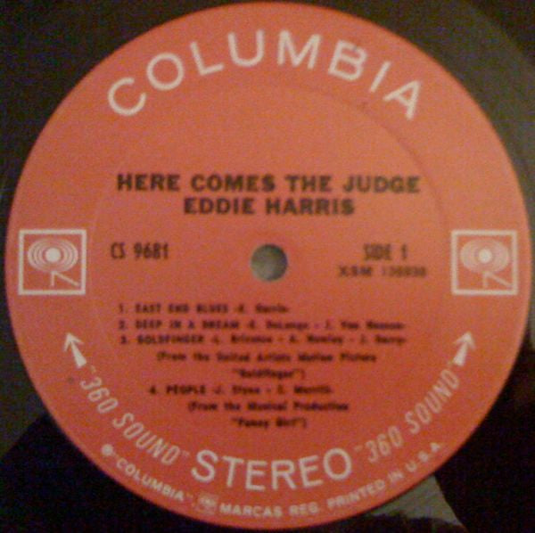 Eddie Harris : Here Comes The Judge (LP, Album)