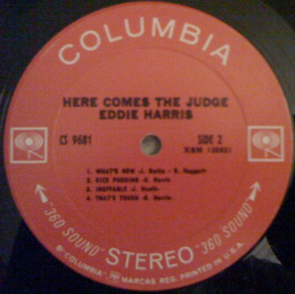Eddie Harris : Here Comes The Judge (LP, Album)