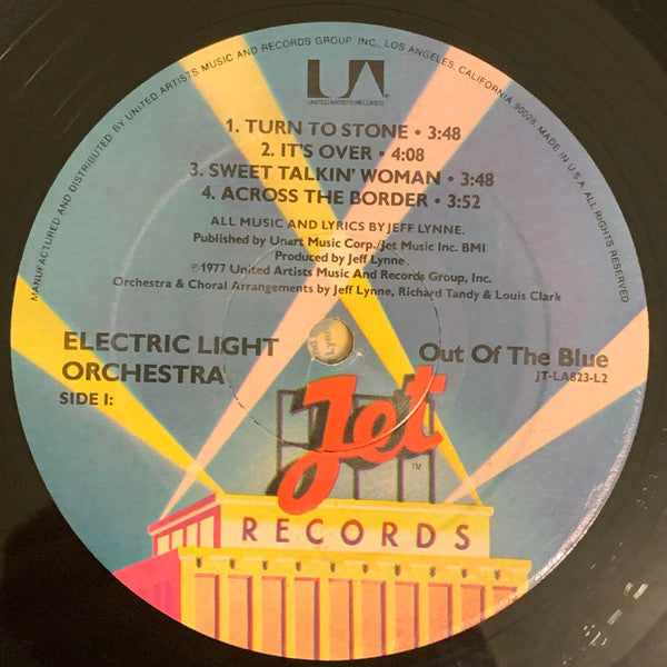 Electric Light Orchestra : Out Of The Blue (2xLP, Album)