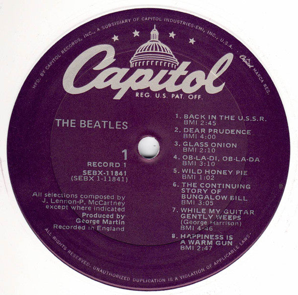 The Beatles : The Beatles (2xLP, Album, Ltd, RE, Whi)