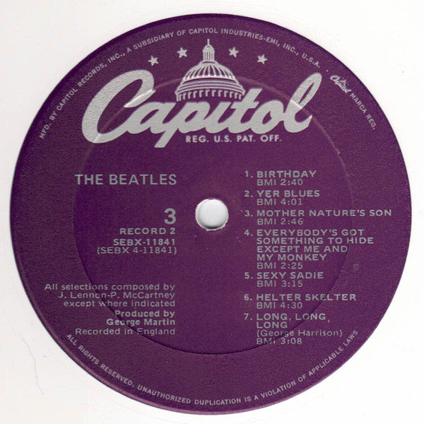 The Beatles : The Beatles (2xLP, Album, Ltd, RE, Whi)