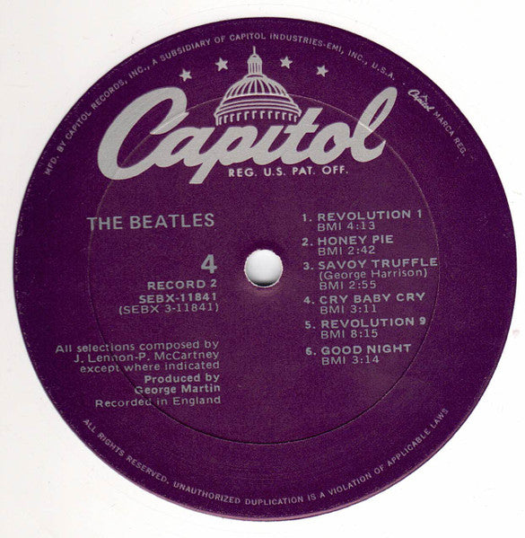 The Beatles : The Beatles (2xLP, Album, Ltd, RE, Whi)