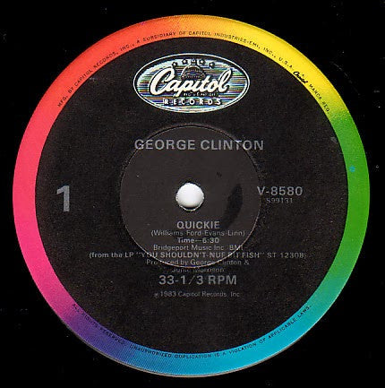 George Clinton : Quickie (12", Single)