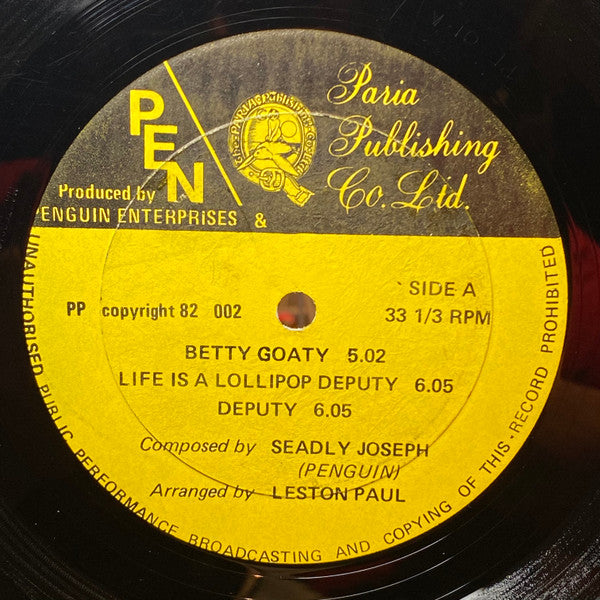 Penguin (3) : Life Is A Lollipop (LP, Album, yel)