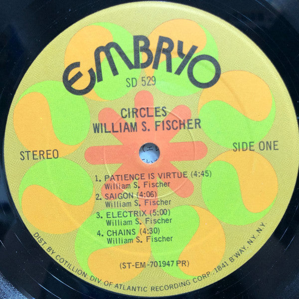 William S. Fischer : Circles (LP, Album, PR )