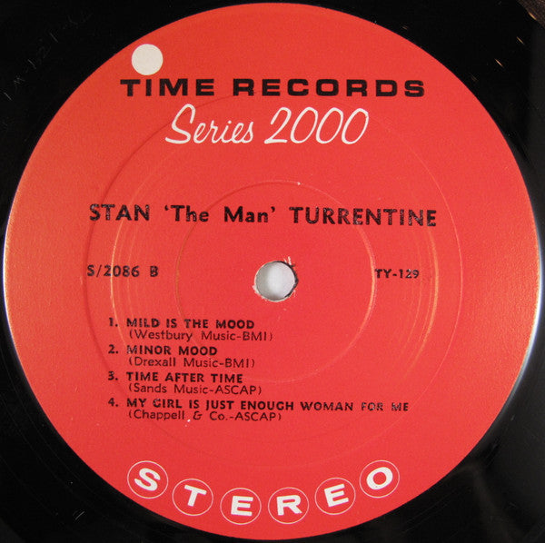 Stan Turrentine* : Stan "The Man" Turrentine (LP, Album)
