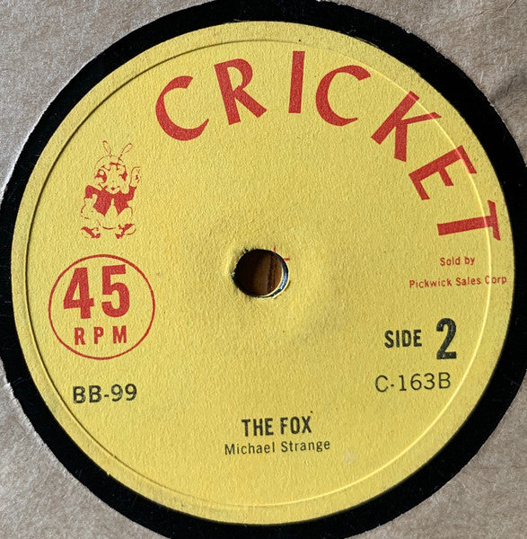 The Cricket Children's Chorus / Michael Strange (3) : Chim Chim Cher-ee (7")
