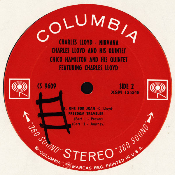 Charles Lloyd : Nirvana (LP, Album)