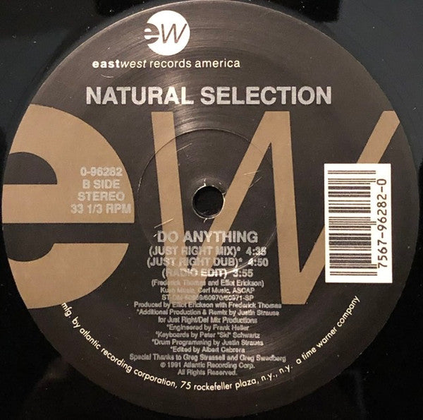 Natural Selection : Do Anything (12")