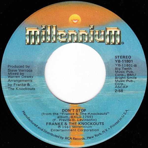 Franke & The Knockouts : Sweetheart (7", Single, Ind)