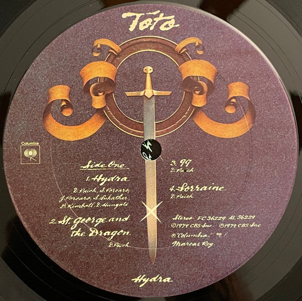 Toto : Hydra (LP, Album, Pit)