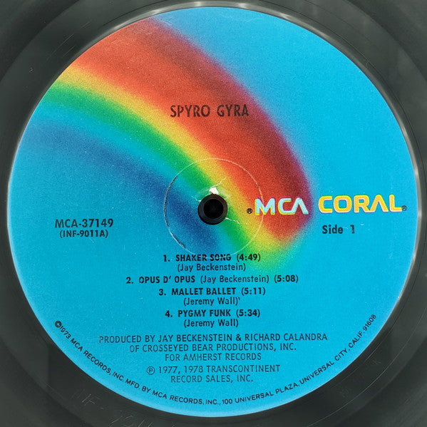 Spyro Gyra : Spyro Gyra (LP, Album, RE, Pin)