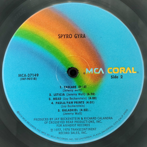 Spyro Gyra : Spyro Gyra (LP, Album, RE, Pin)
