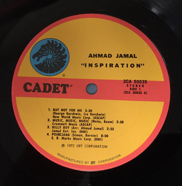 Ahmad Jamal : Inspiration (2xLP, Comp, Gat)