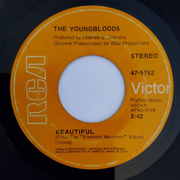 The Youngbloods : Get Together (7", Single, Mono, Ind)