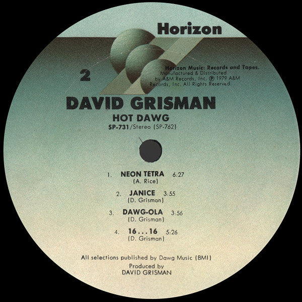 David Grisman : Hot Dawg (LP, Album, Ter)