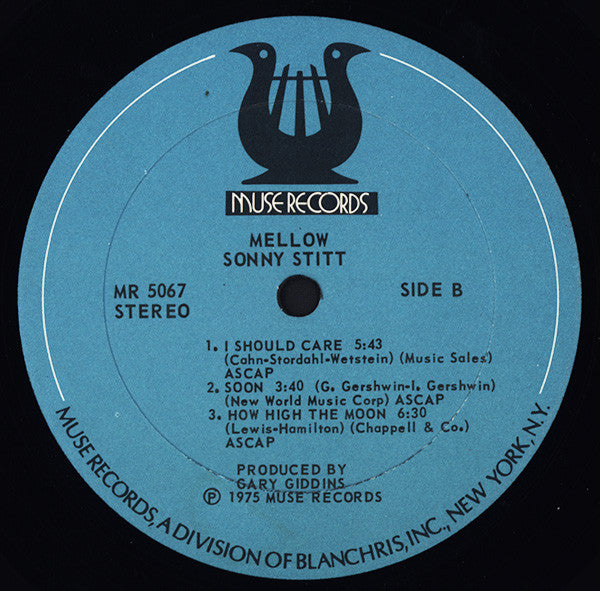Sonny Stitt : Mellow (LP, Album)