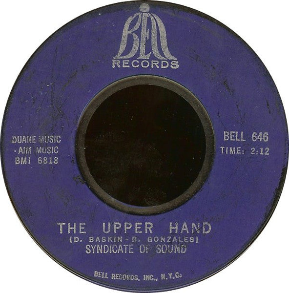 Syndicate Of Sound : Rumors / The Upper Hand (7", Single, Styrene, Bes)