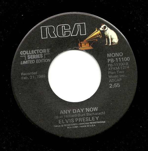 Elvis* : In The Ghetto (7", Single, Mono, Ltd, RE, Ind)