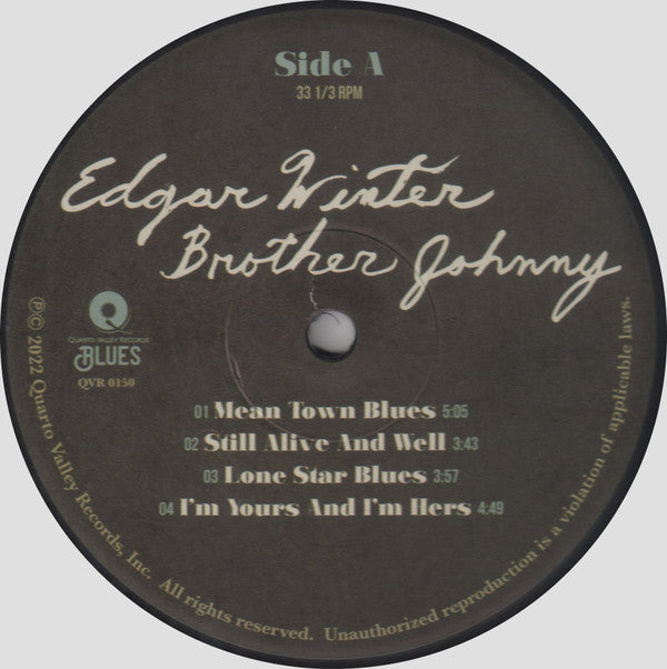 Edgar Winter : Brother Johnny (2xLP, Album)