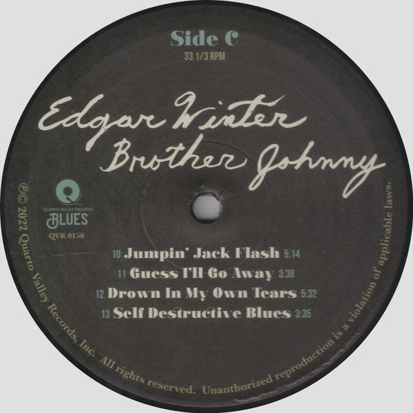 Edgar Winter : Brother Johnny (2xLP, Album)