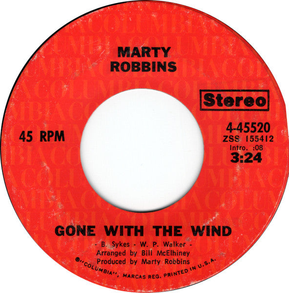 Marty Robbins : The Best Part Of Living (7", Single, Styrene, Ter)