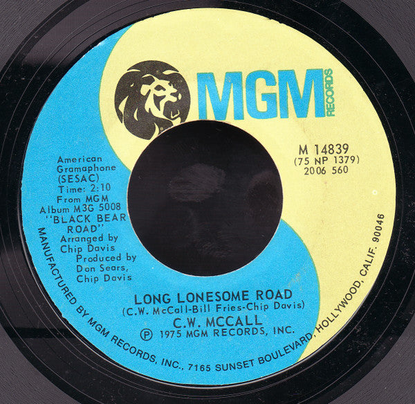 C.W. McCall : Convoy (7", Single, Styrene, PRC)