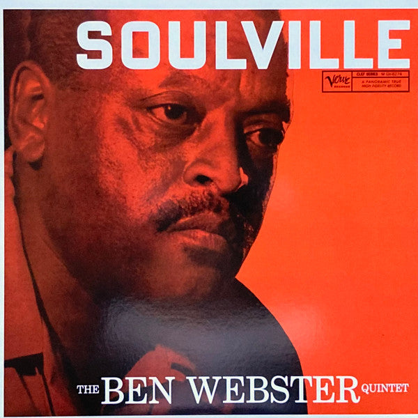 The Ben Webster Quintet : Soulville (2x12", Album, Mono, RE, RM, 200)