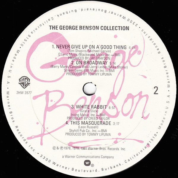 George Benson : The George Benson Collection (2xLP, Comp, Club, CRC)