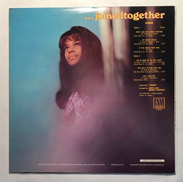 Smokey Robinson & The Miracles* : What Love Has Joined Together (LP, Album, RE)