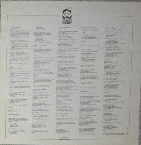 The Lost Gonzo Band : Thrills (LP, Album)