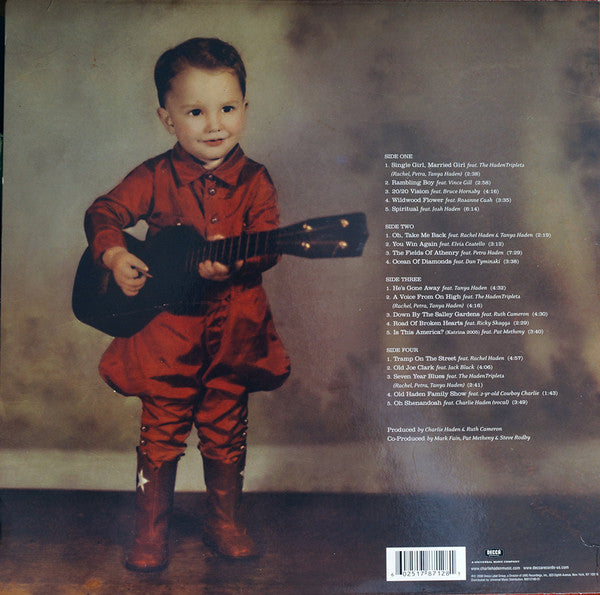Charlie Haden Family & Friends : Rambling Boy (2xLP, Album)