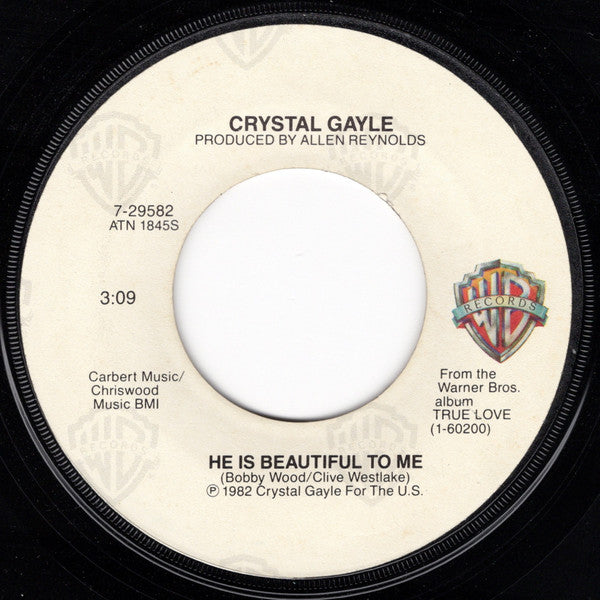 Crystal Gayle : Baby What About You (7", Win)