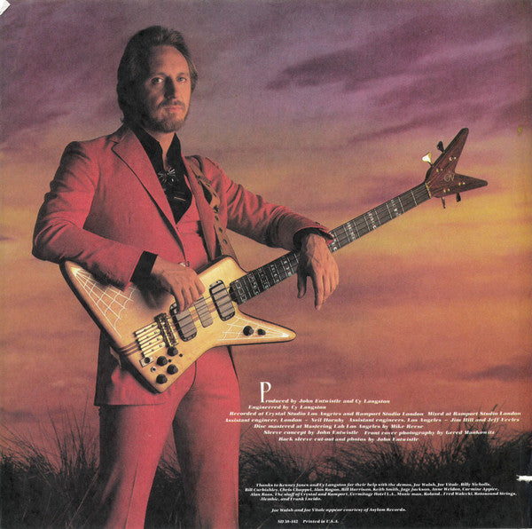 John Entwistle : Too Late The Hero (LP, Album, SP )