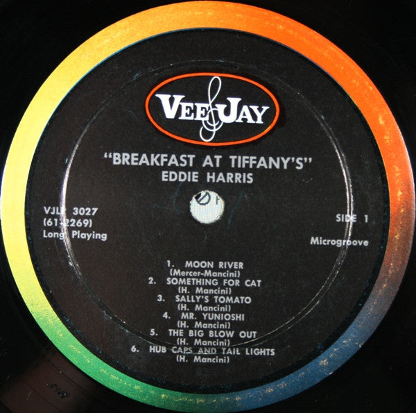 Eddie Harris : Jazz For "Breakfast At Tiffany's" (LP, Album, Mono)