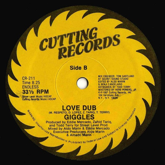 Giggles : Love Letter (12")