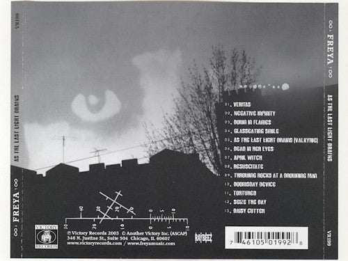 Freya (4) : As The Last Light Drains (CD, Album)